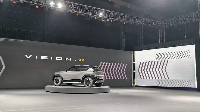 Mahindra Vision X Compact SUV Left Rear Three Quarter