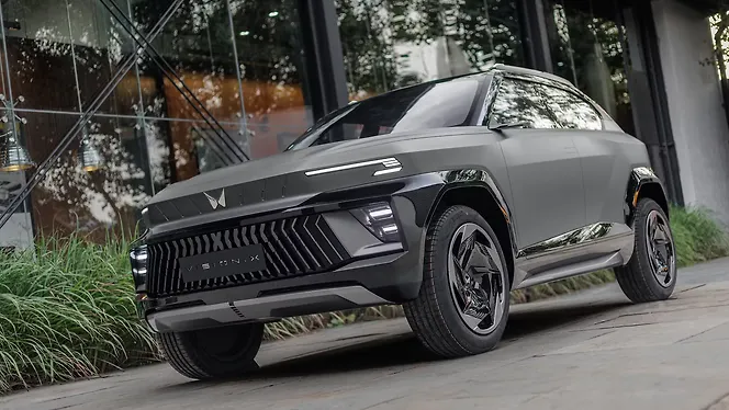 Mahindra Vision X Compact SUV Left Front Three Quarter