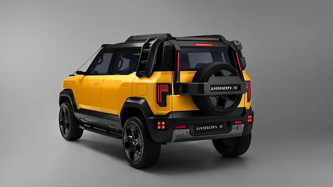 Mahindra Vision S Compact SUV Left Rear Three Quarter
