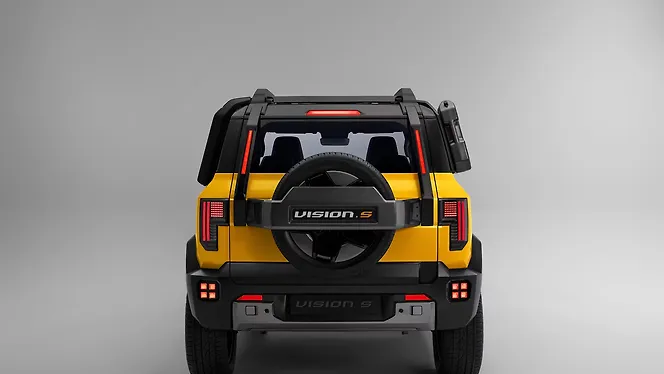 Mahindra Vision S Compact SUV Rear View