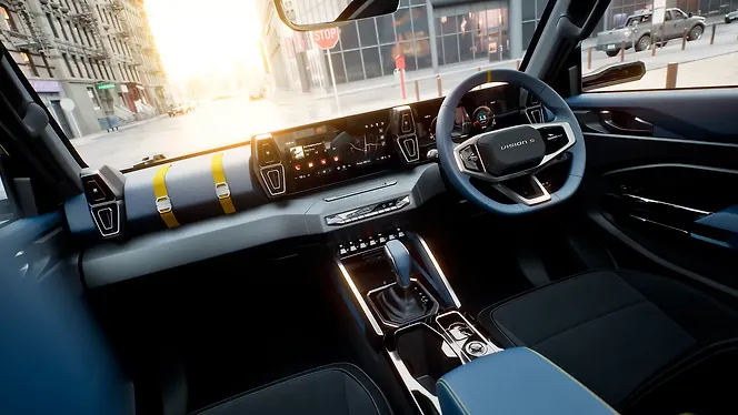 Mahindra Vision S Compact SUV Dashboard