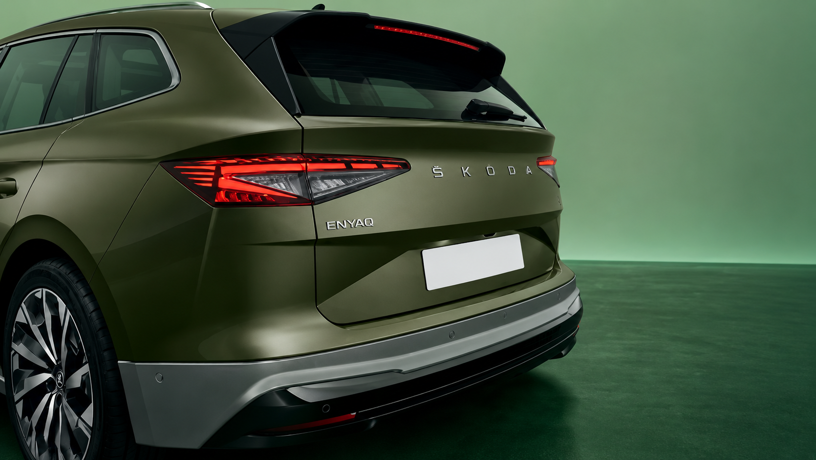 Skoda Enyaq Rear View