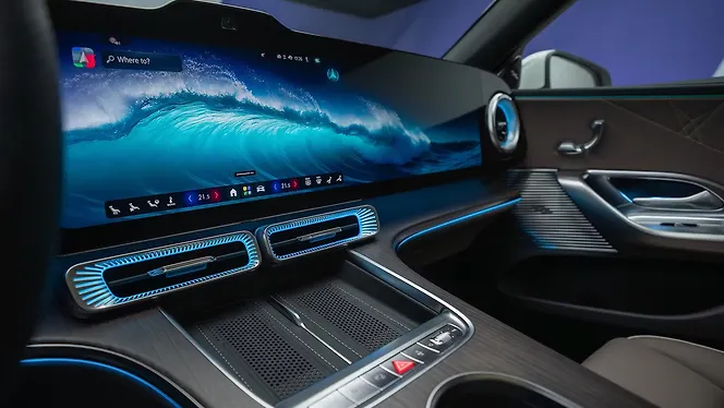 Mercedes-Benz C-Class EV Infotainment System
