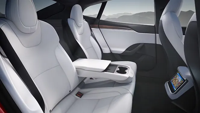 Tesla Model S Rear Cup Holders