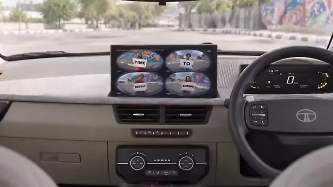 Tata Aeris Dashboard