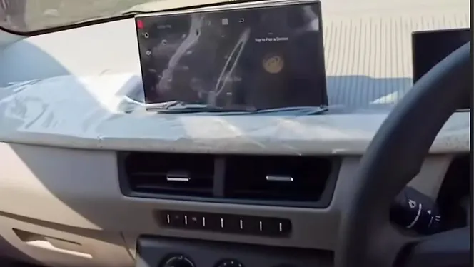 Tata Aeris Infotainment System
