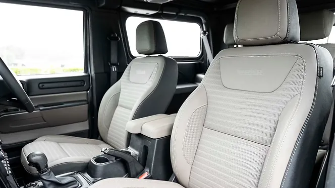 Mahindra Thar Facelift Front Row Seats
