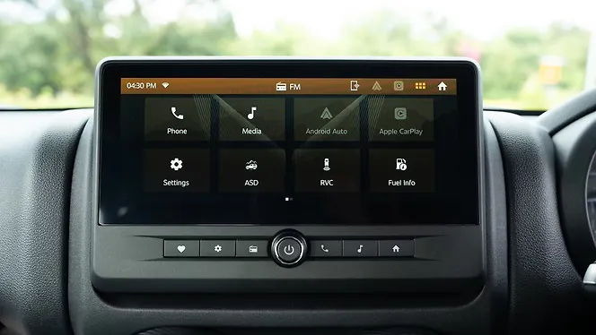 Mahindra Thar Facelift Infotainment System