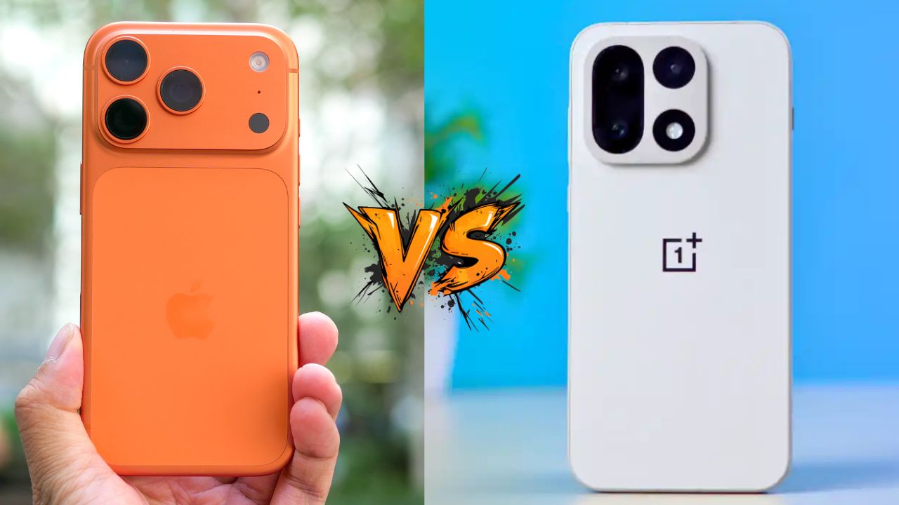 OnePlus 15 vs iPhone 17 Pro Max