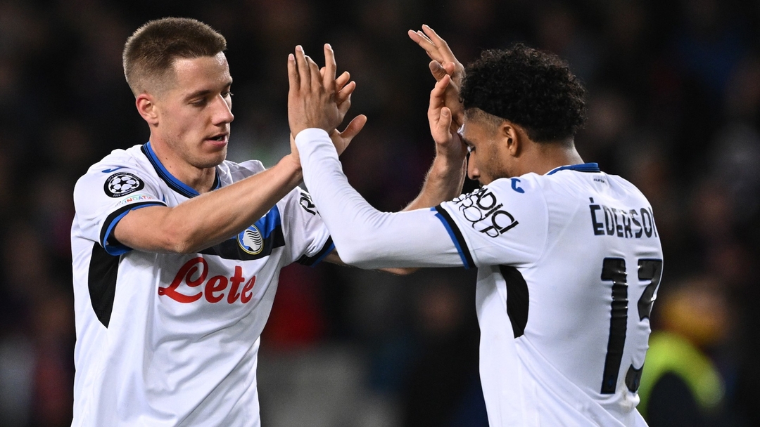 Pasalic After scoring Equalizer Against Barcelona Pasalic After scoring Equalizer Against Barcelona
