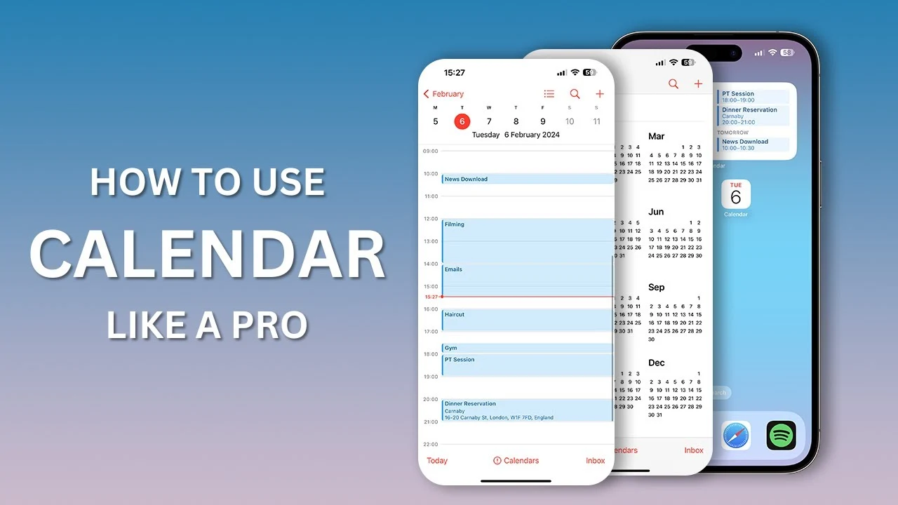 Apple Calendar 3