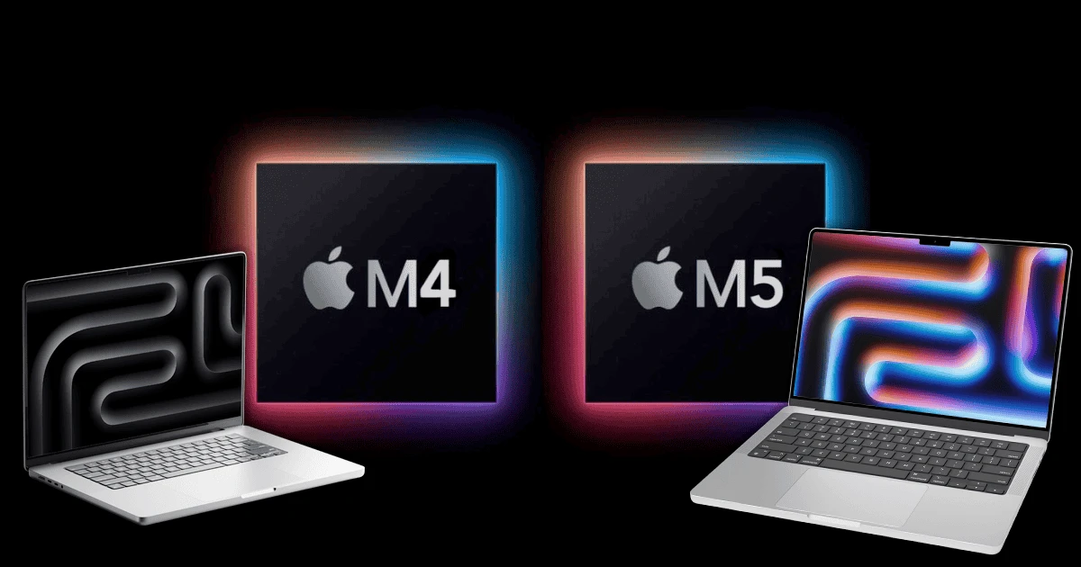 Apple MacBook M5 Vs M4 2 Apple MacBook M5 Vs M4 2