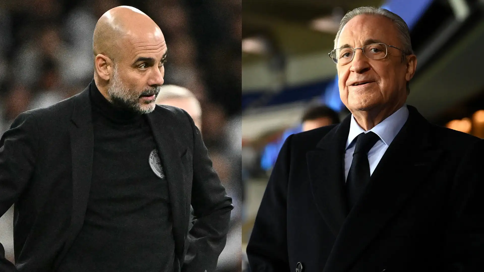 Manchester City Coach and Real Madrid President Manchester City Coach and Real Madrid President