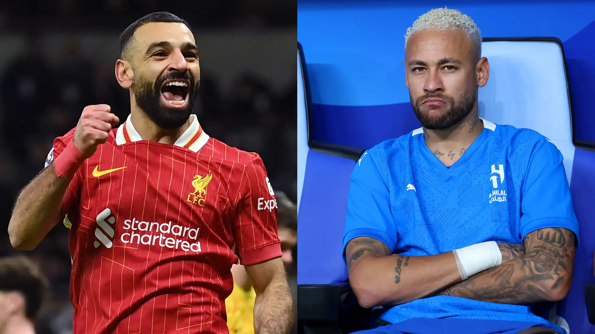 Salah and Neymar Salah and Neymar