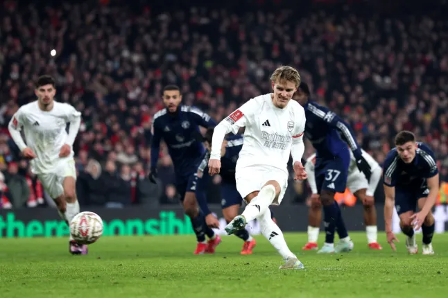 Penalty miss of Odegard Penalty miss of Odegard