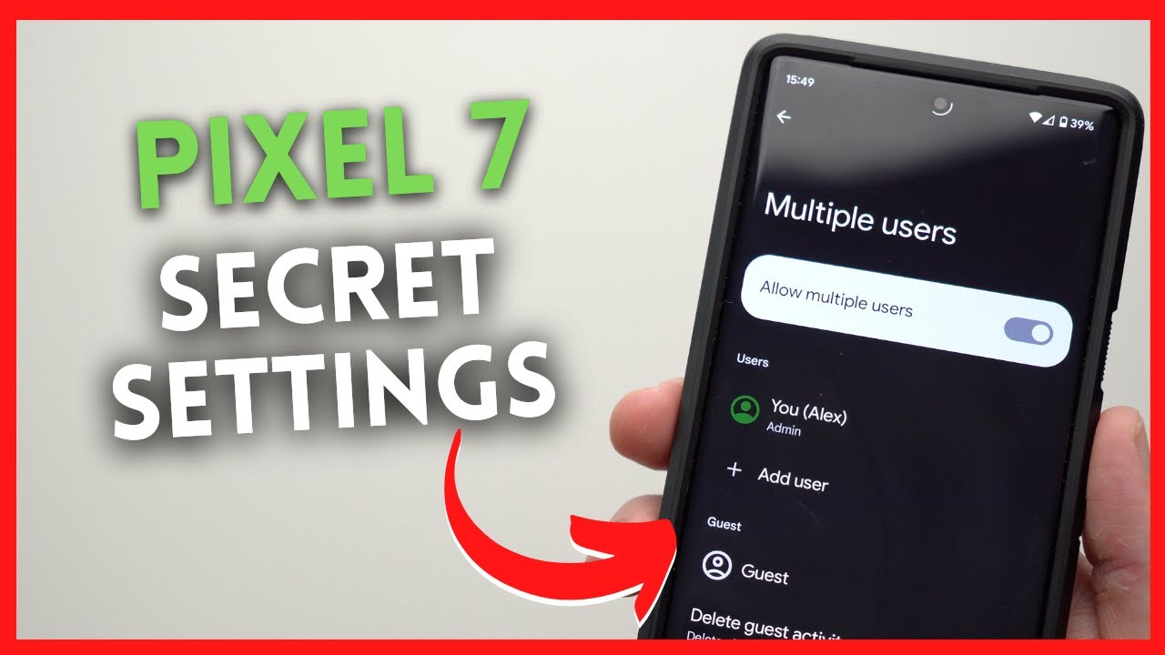 Google Pixel Key Settings 3 Google Pixel Key Settings 3