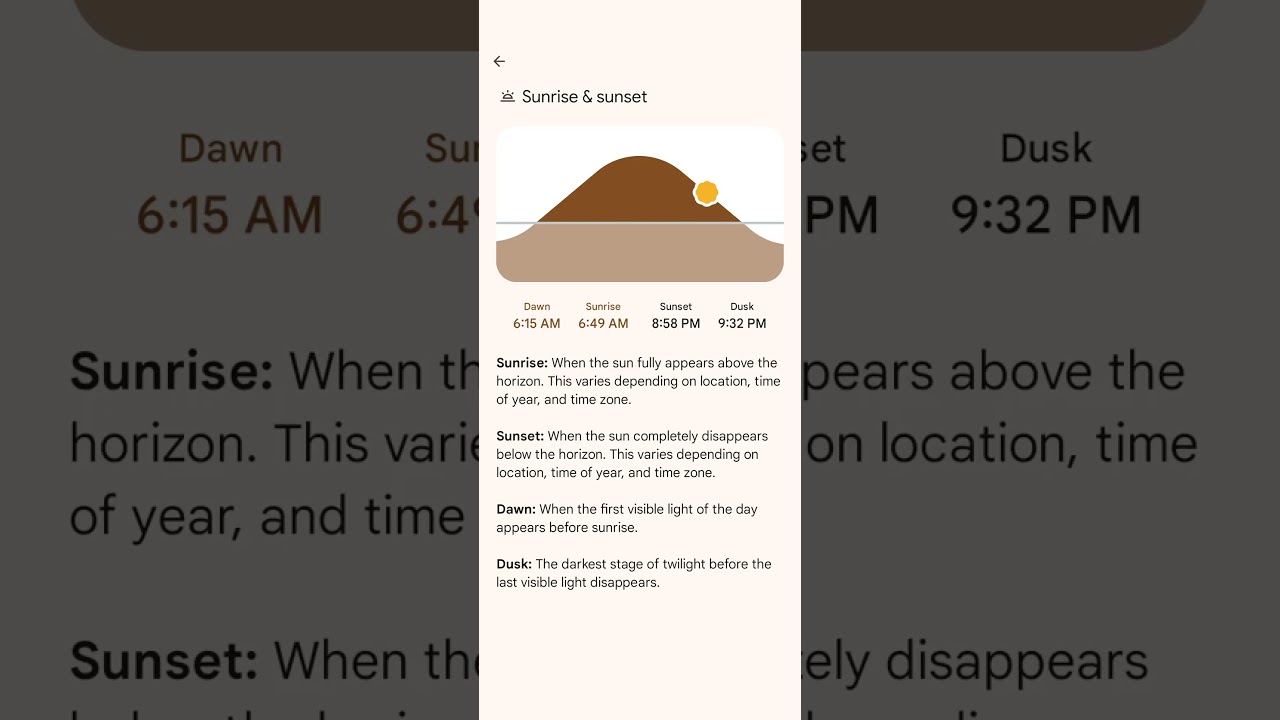 Google Pixel Weather App