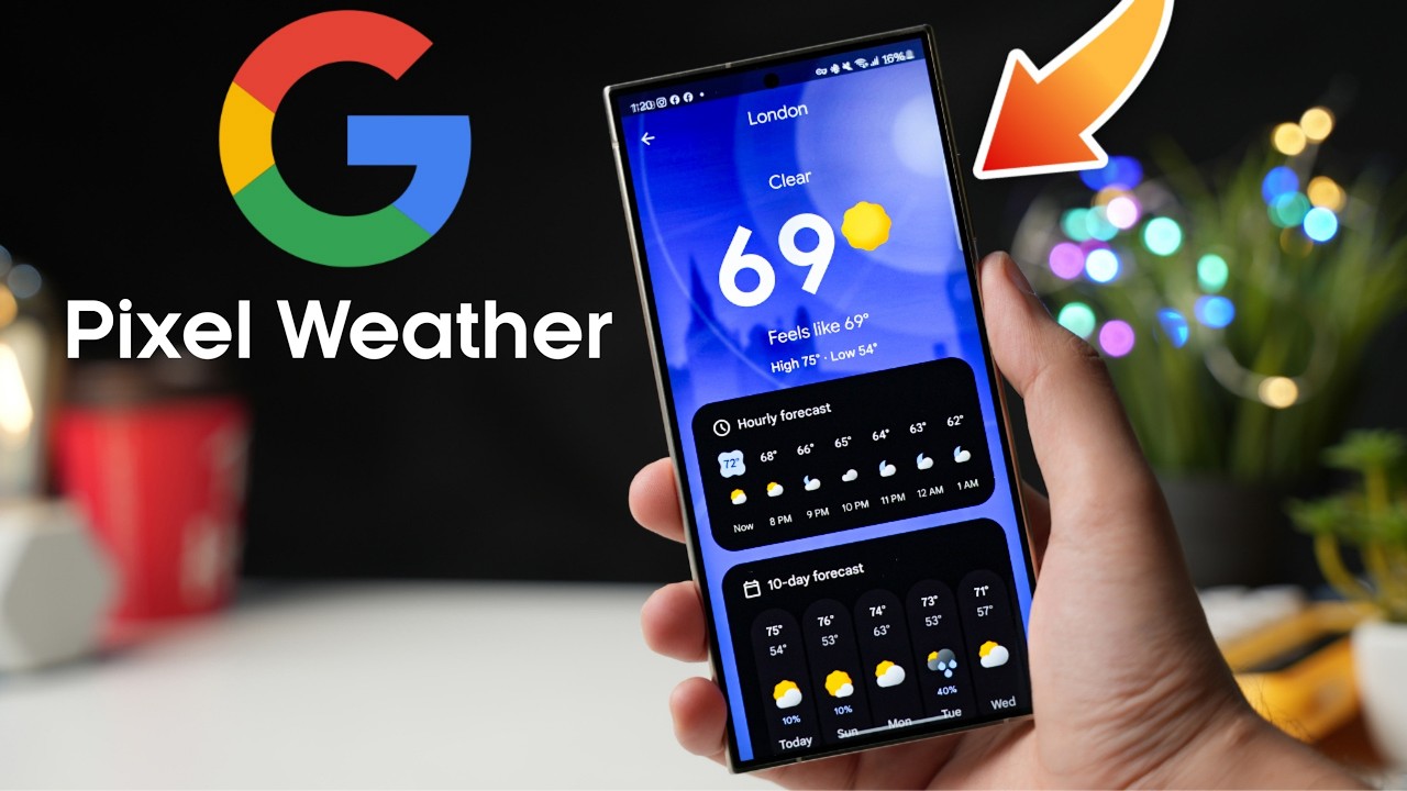 Google Pixel Weather App Google Pixel Weather App