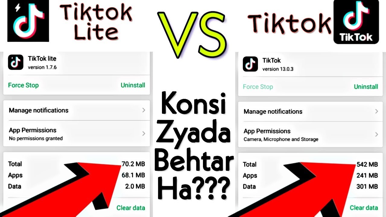 TikTok vs TikTok Lite