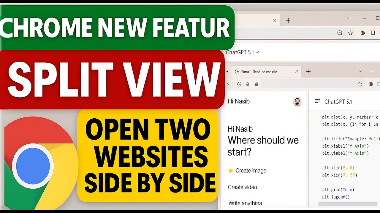 Google Chrome Split View