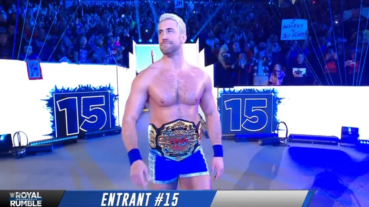 Joe Hendry WWE Royal Rumble 1 Joe Hendry WWE Royal Rumble 1