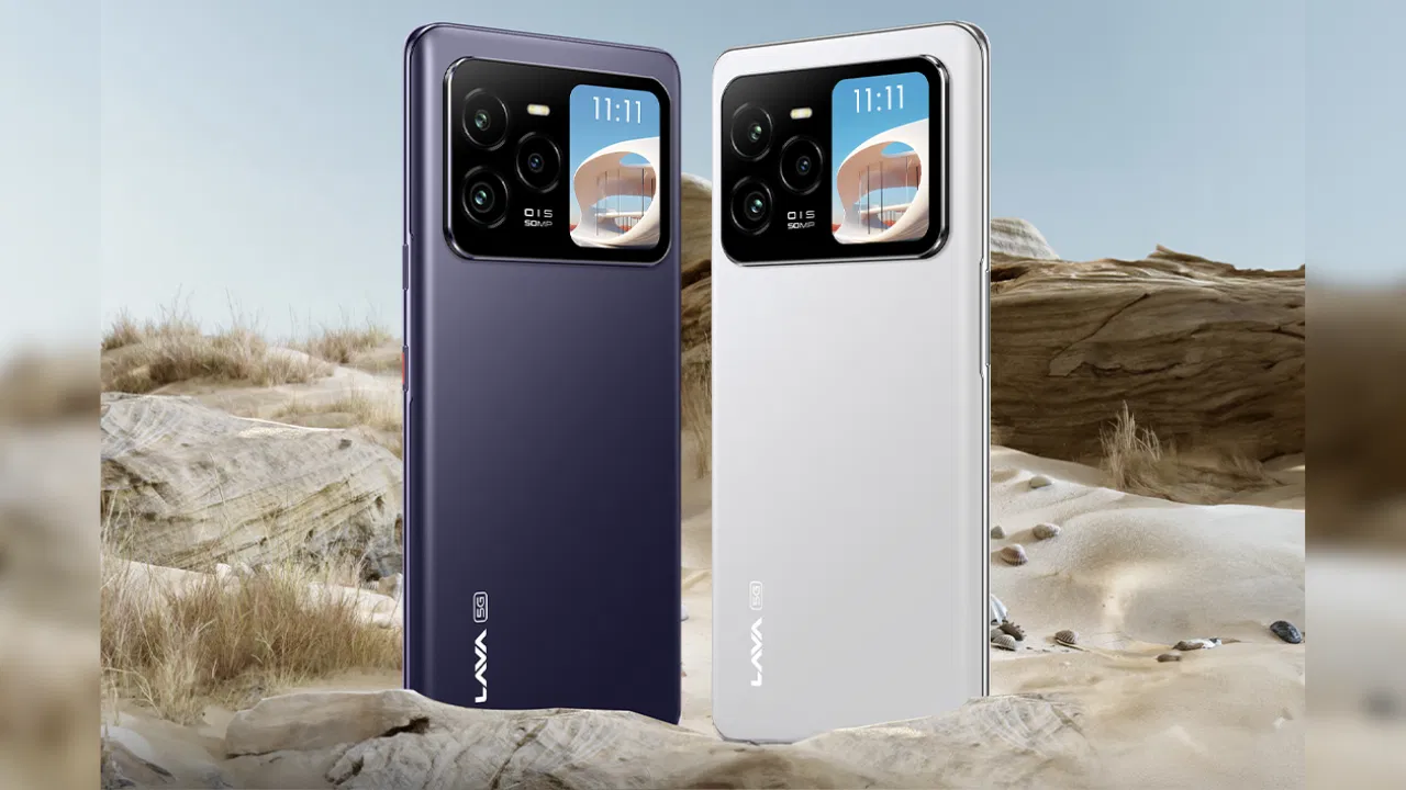 Lava Agni 3 Back Lava Agni 3 Back