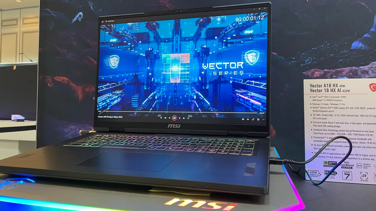 MSI Vector MSI Vector
