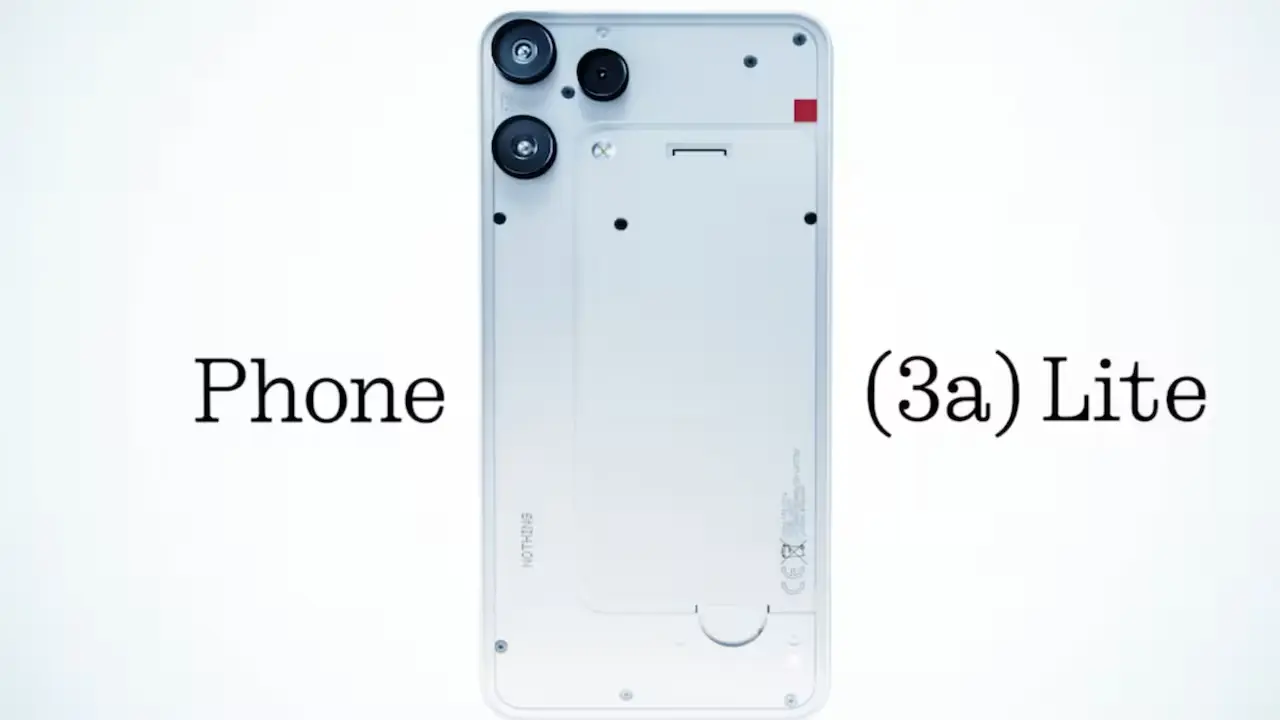 Nothing Phone 3a Lite 2