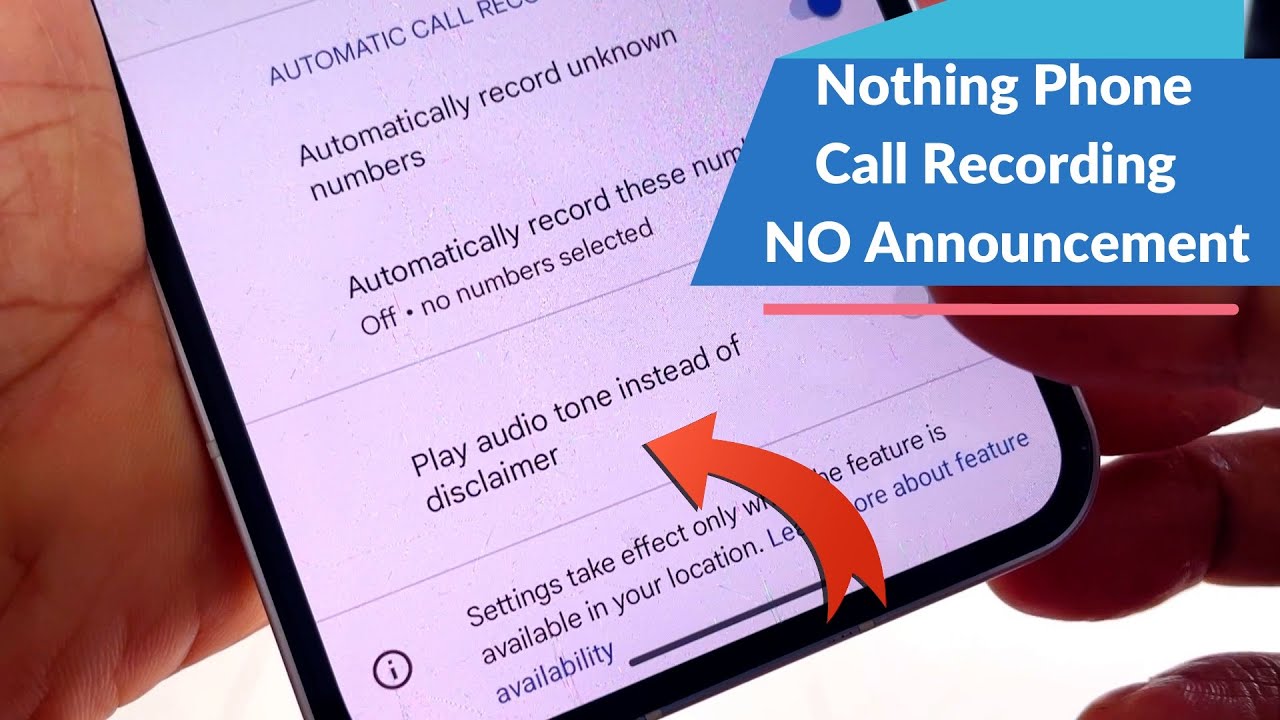 Nothing Phone Call Recording 3 Nothing Phone Call Recording 3
