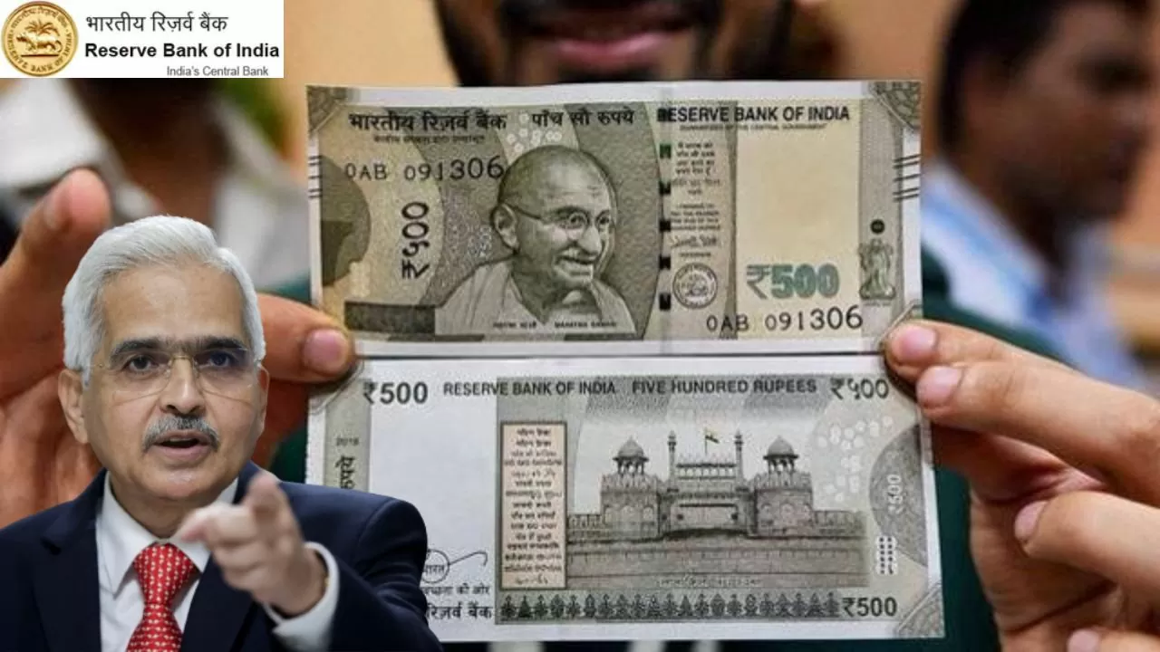 RBI 500 Notes RBI 500 Notes
