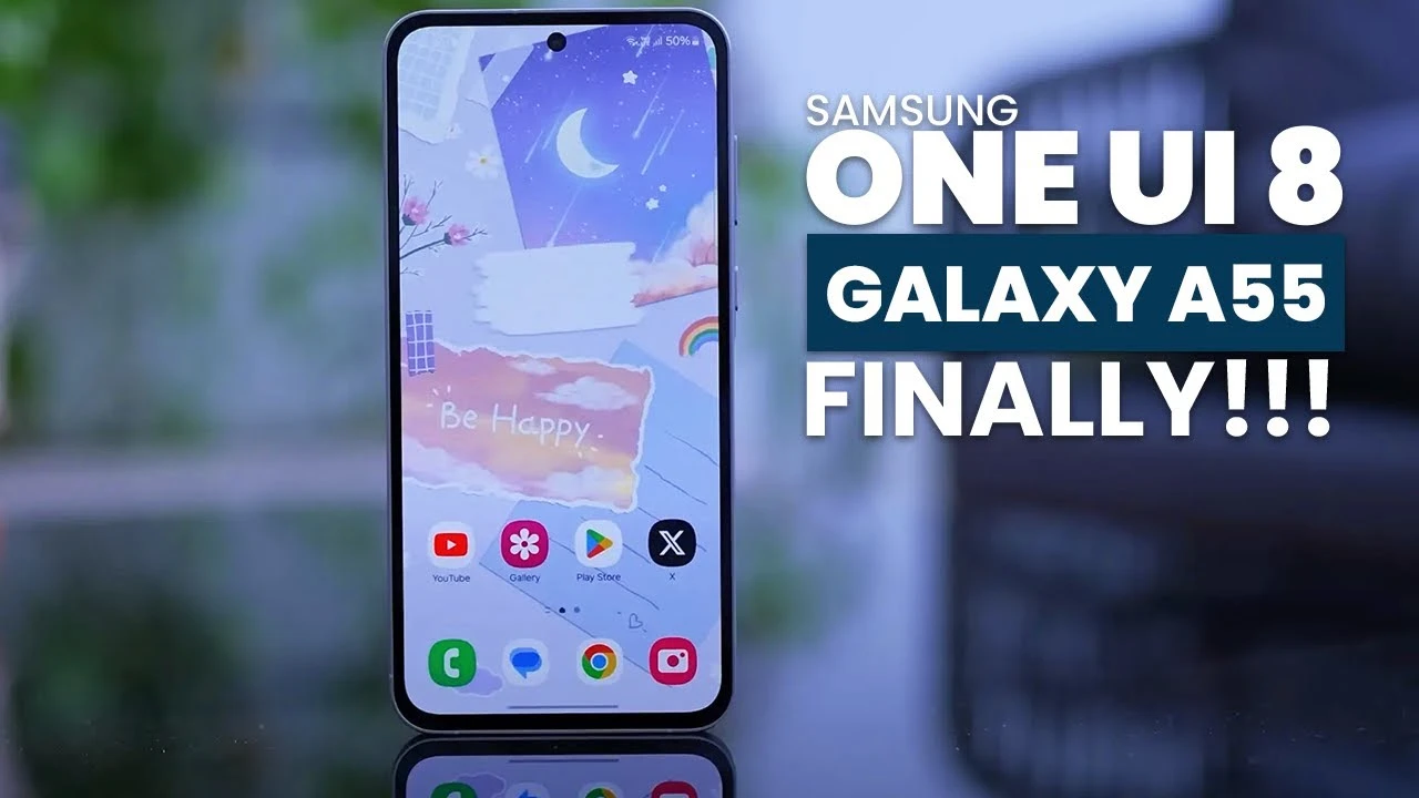 Samsung A55 Get One UI 8