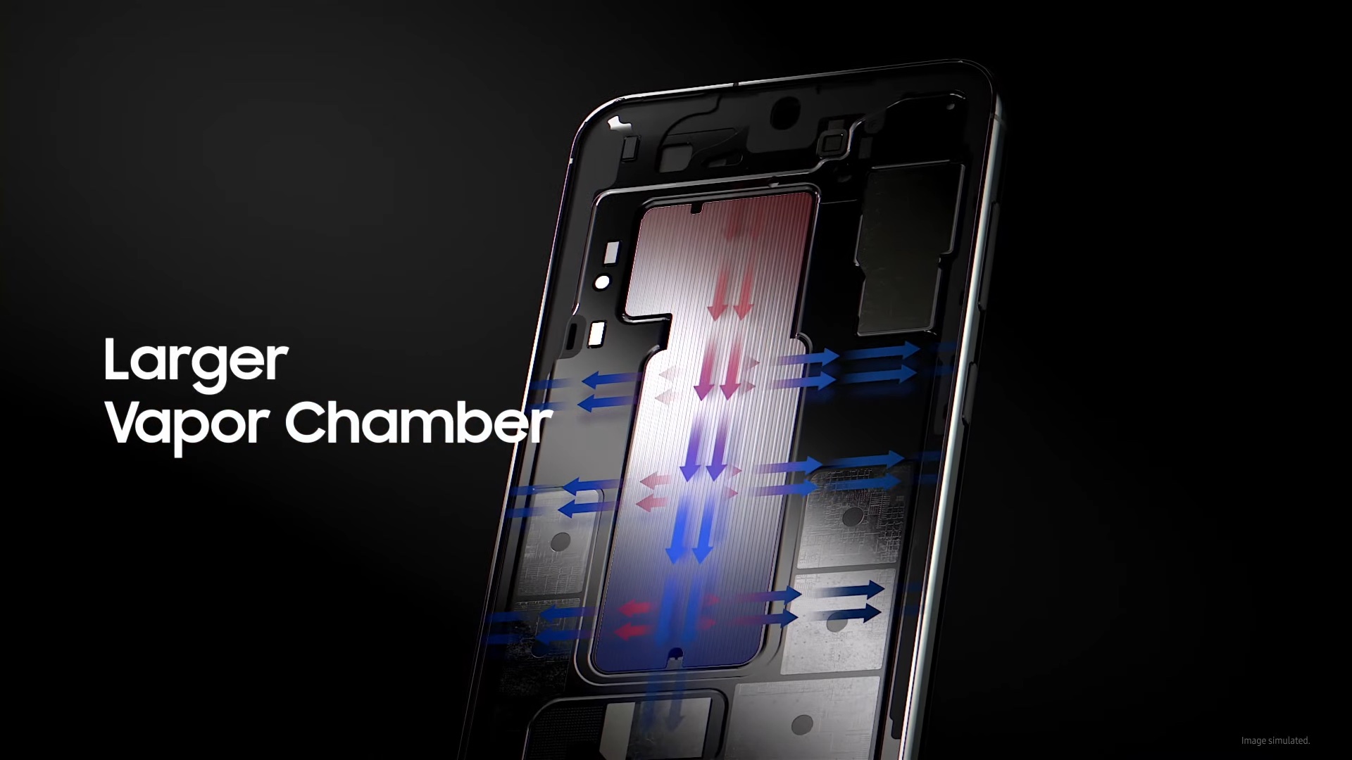 Samsung Galaxy S25 edge Vapor Chamber Cooling System Samsung Galaxy S25 edge Vapor Chamber Cooling System