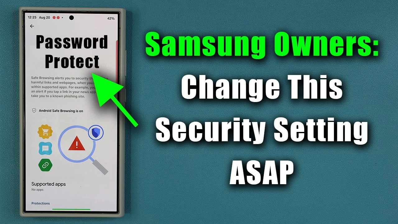 Samsung Galaxy Anti Theft 3