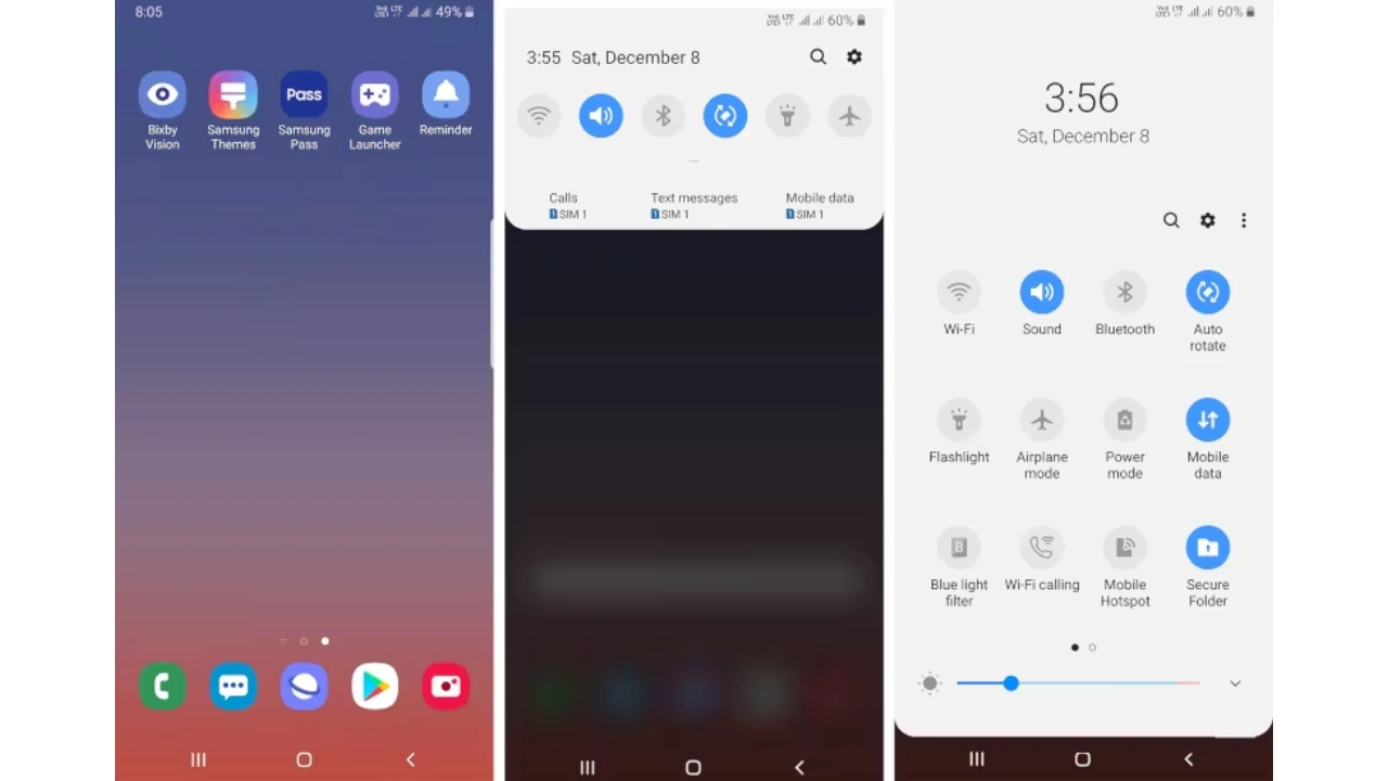 Samsung One UI New