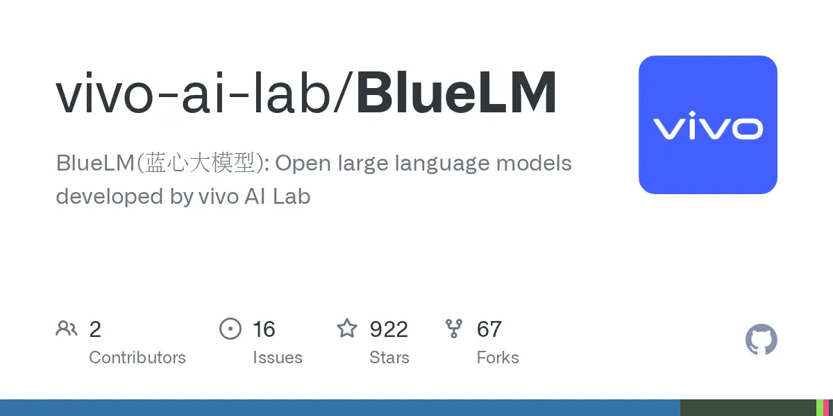 Vivo BlueLM Vivo BlueLM