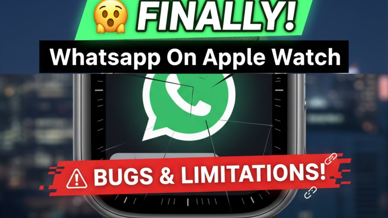 WhatsApp Apple Watch 3
