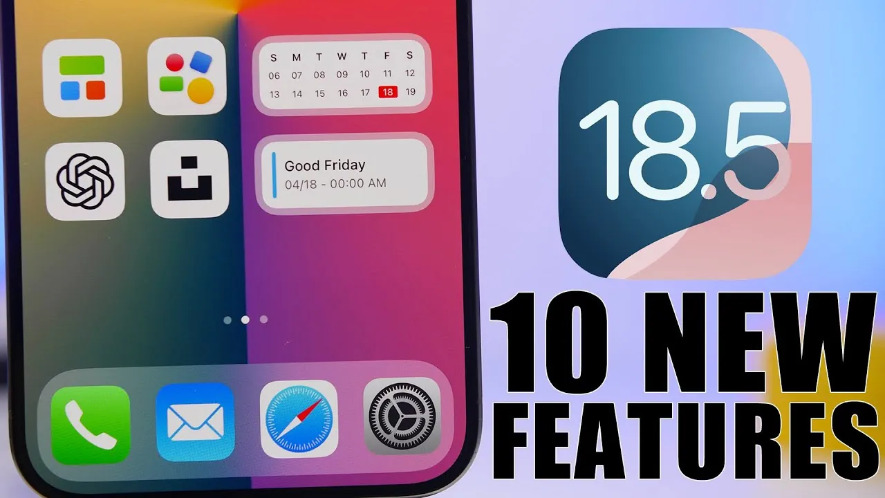 IOS 18 5 Updates