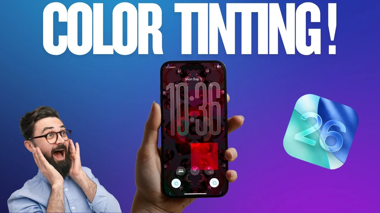 IOS 26 Color Tint