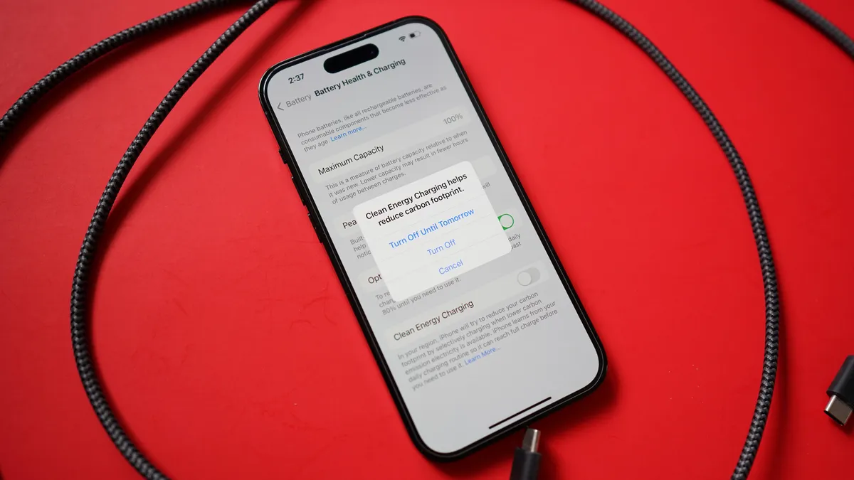 IPhone Charging 2