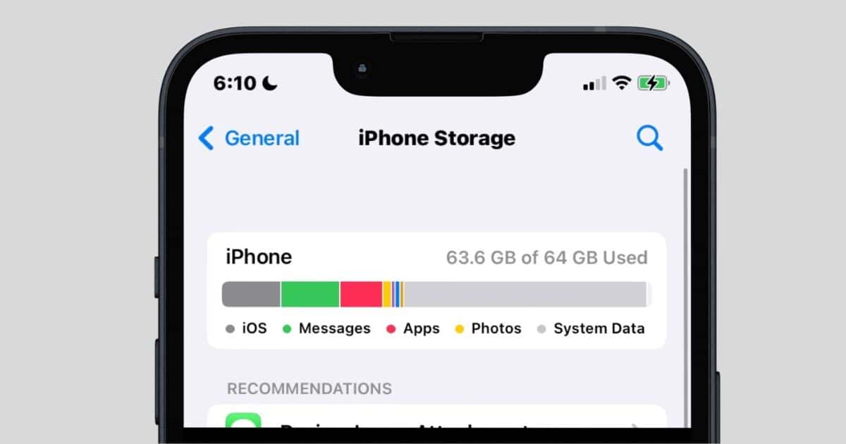 IPhone Storage 2