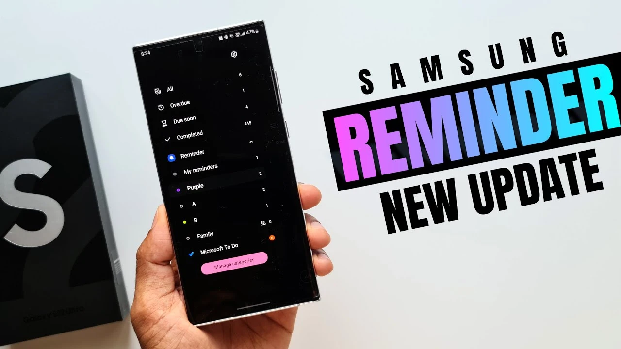 Samsung Reminder