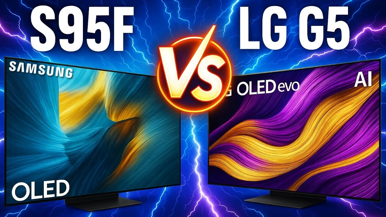 Samsung S95F, LG G5