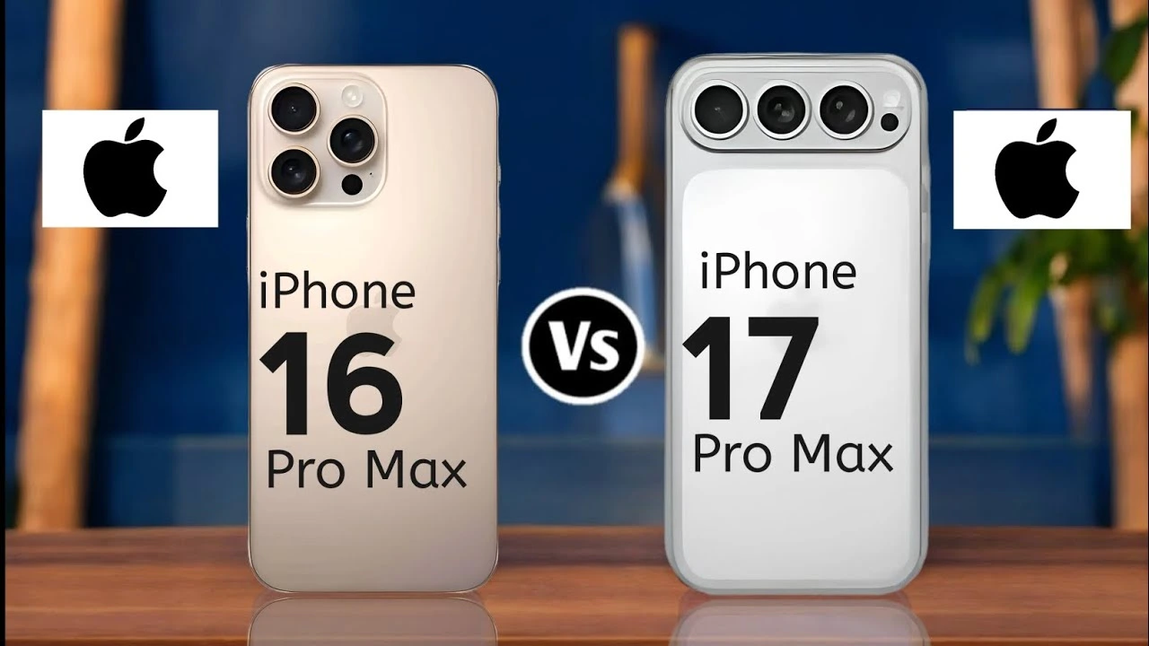 iPhone 17 Pro Max vs  iPhone 16 Pro Max