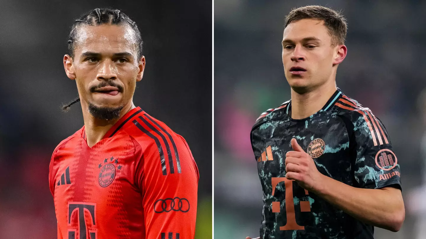 Sane and Kimmich in Bayern