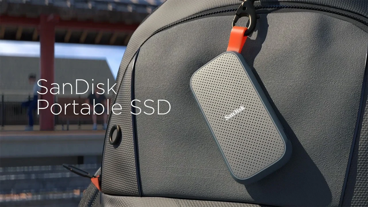 Portable SanDisk SSD