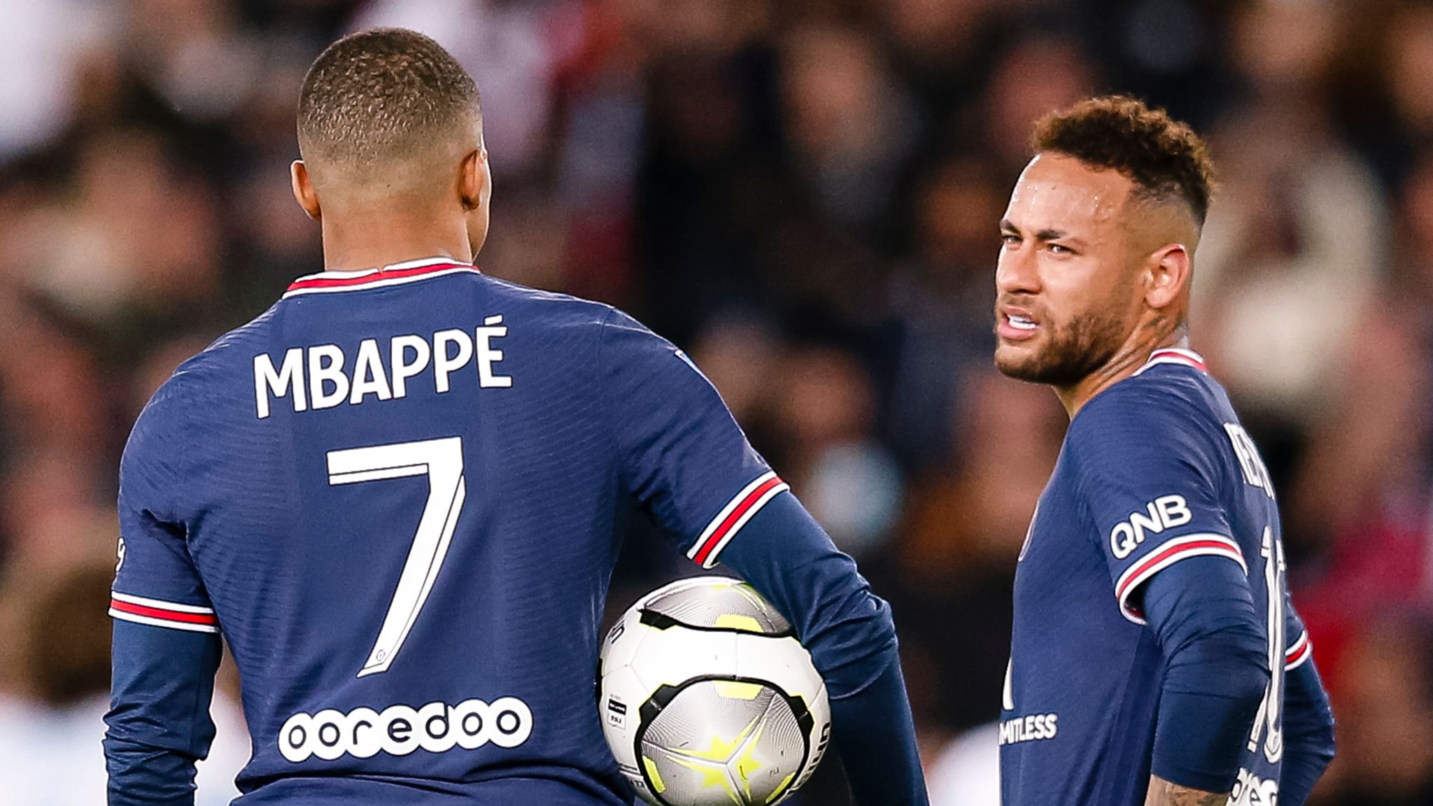 Mbappe Neymar in Psg
