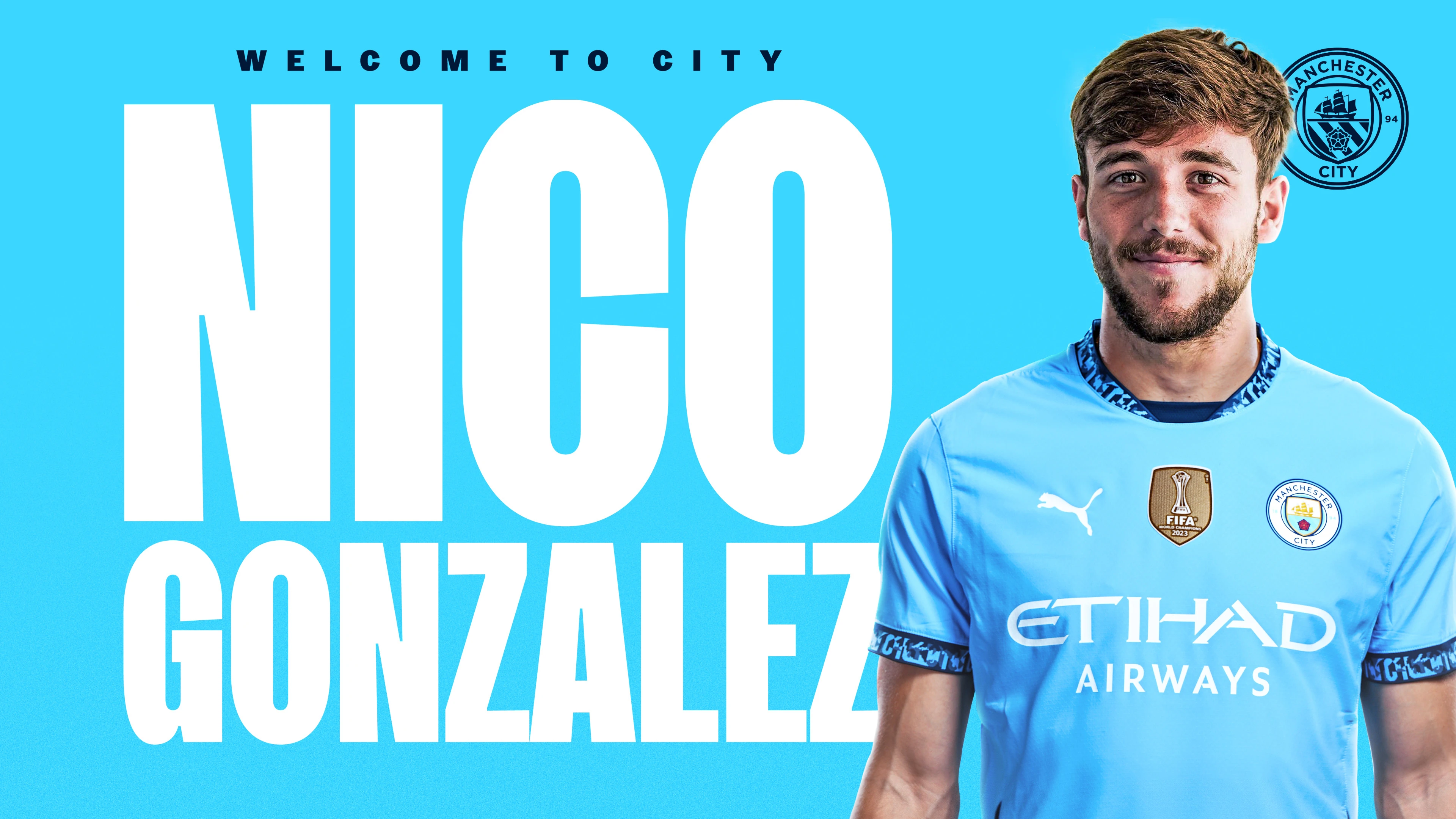Nico Gonzalez in Manchester City