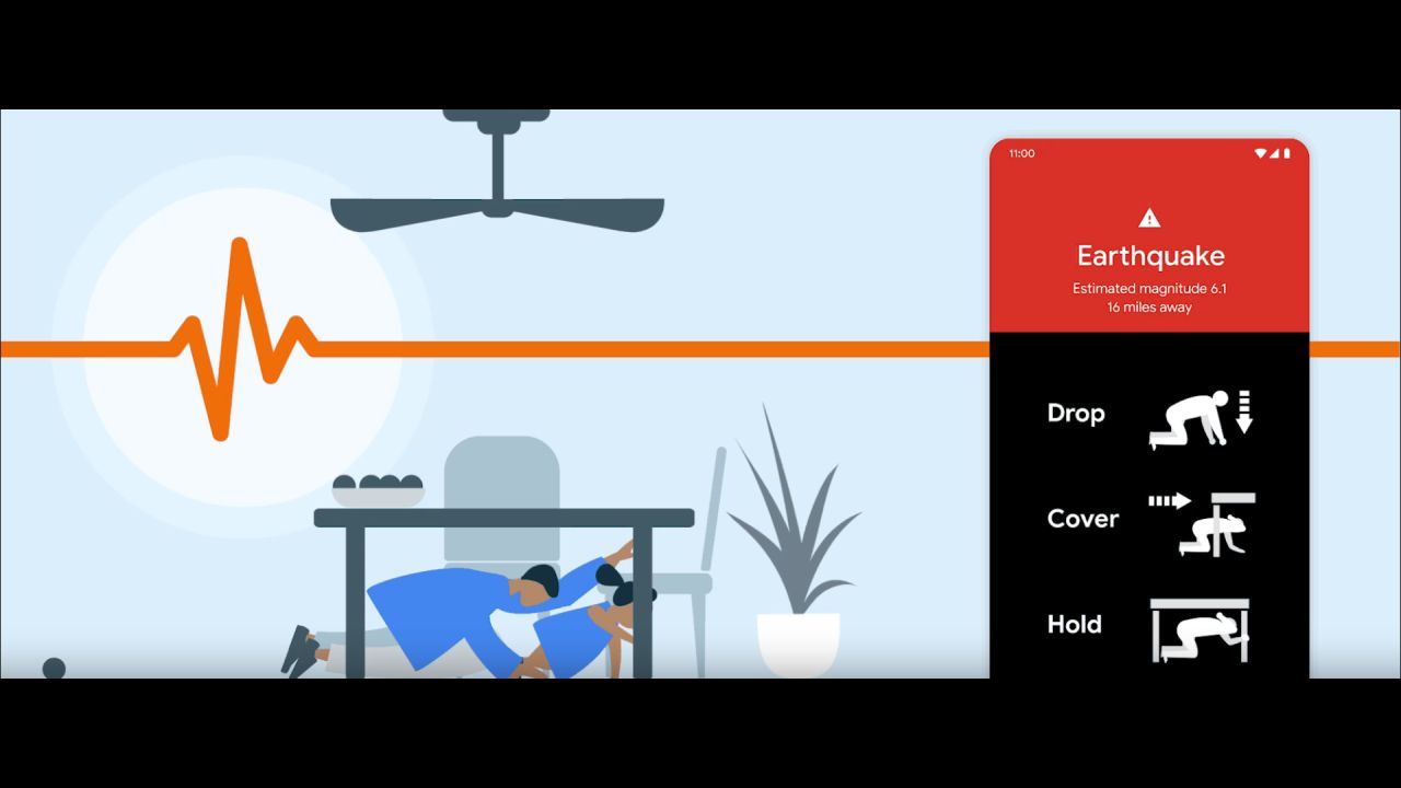 Google Earthquake Alert