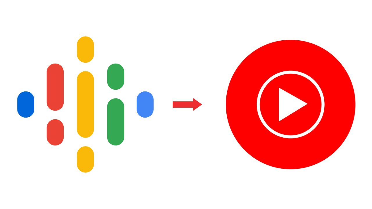 Google Podcasts YouTube Music