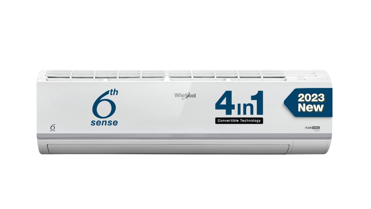 whirlpool 10 ton 5 star flexicool inverter split ac